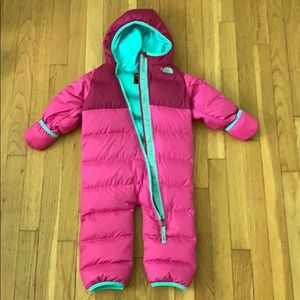 The North Face baby snow suit